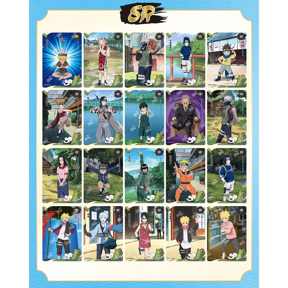 KAYOU натуральная коллекция карт Наруто для мальчиков и девочек аниме Хатаке