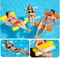 summer floating water hammock float lounger floating toys inflatable floating bed chair swimming pool inflatable hammock bed