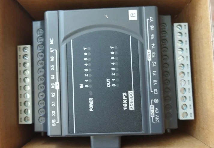 DVP16XP211R новый оригинальный подлинный программируемый контроллер Delta модуль