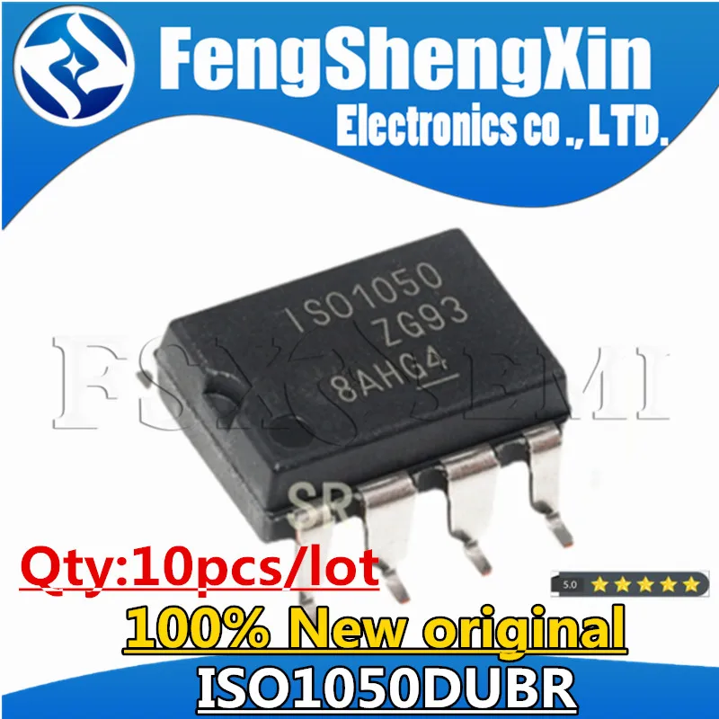 

10 шт./партия, трансивер ISO1050DUBR ISO1050DUB ISO1050 CAN IC SOP-8