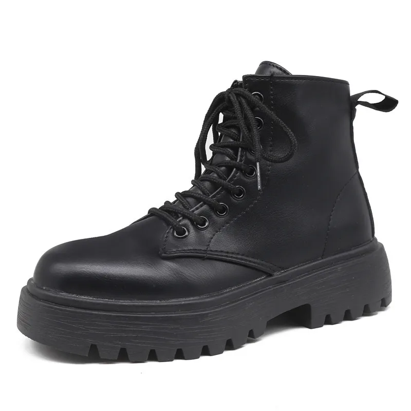 

Новинка осени 2022, модные высокие сапоги на толстой подошве, женские повседневные сапоги, женские сапоги