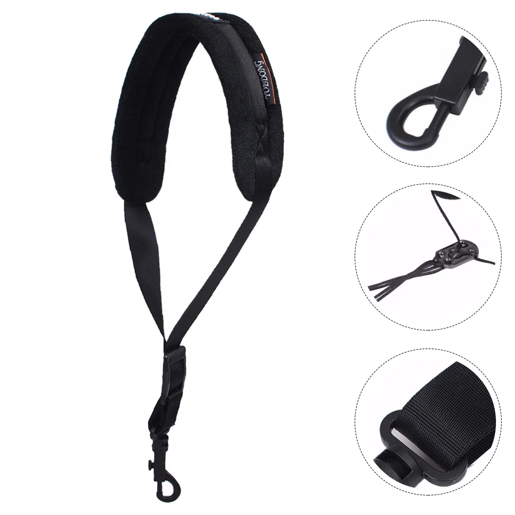 

Sax Bass Tenor Alto Saxophone Straps Neck Straps Breathable Saxophone Straps