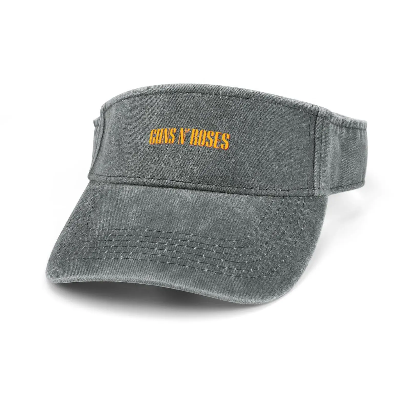 

Guns N' Roses Sun Visor Leaky Top Cowboy Hats Mens Womens Customize DIY Cap Sports Baseball Tennis Golf Caps Empty Open Top Hat