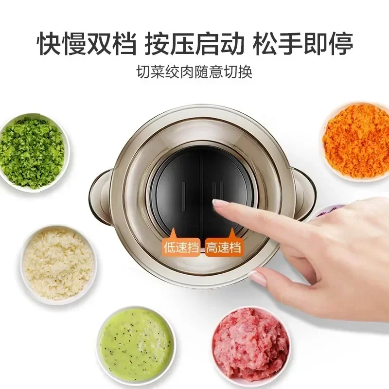 220Vleesmolen Многофункциональный смеситель Koken Machine Automatische Huishoudelijke Elektrische Vlees Mixer