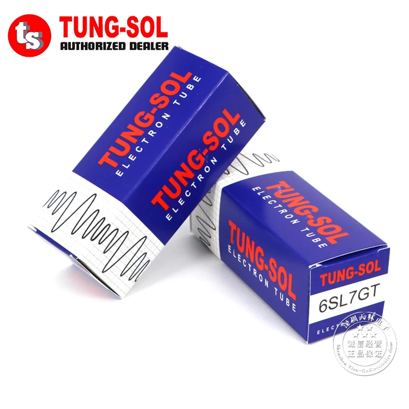 TUNG-SOL 6SL7 Замена электронной лампы 6SL7/6N9P/6H9C Вакуумная лампа Оригинальная заводская