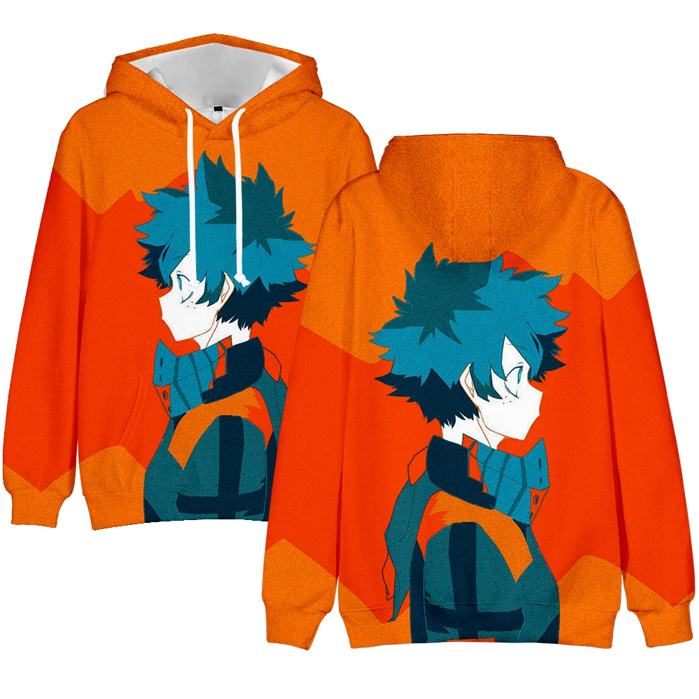 

Толстовки с капюшоном в стиле аниме «моя геройская академия», мужские свитшоты для женщин и детей, уличная одежда в стиле хип-хоп, детская одежда