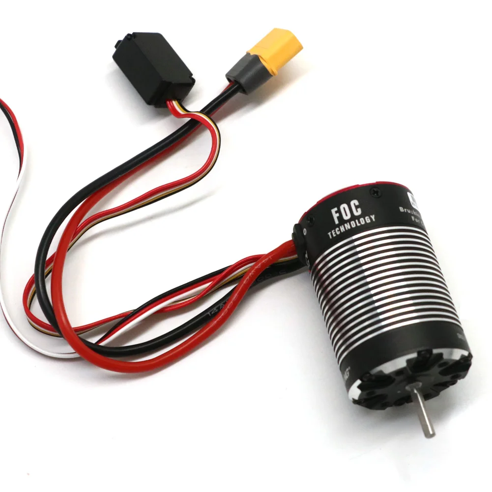 Бесщеточный сенсорный двигатель HobbyWing quirun Fusion PRO 540 2300KV встроенный 60A ESC 2 в 1 для