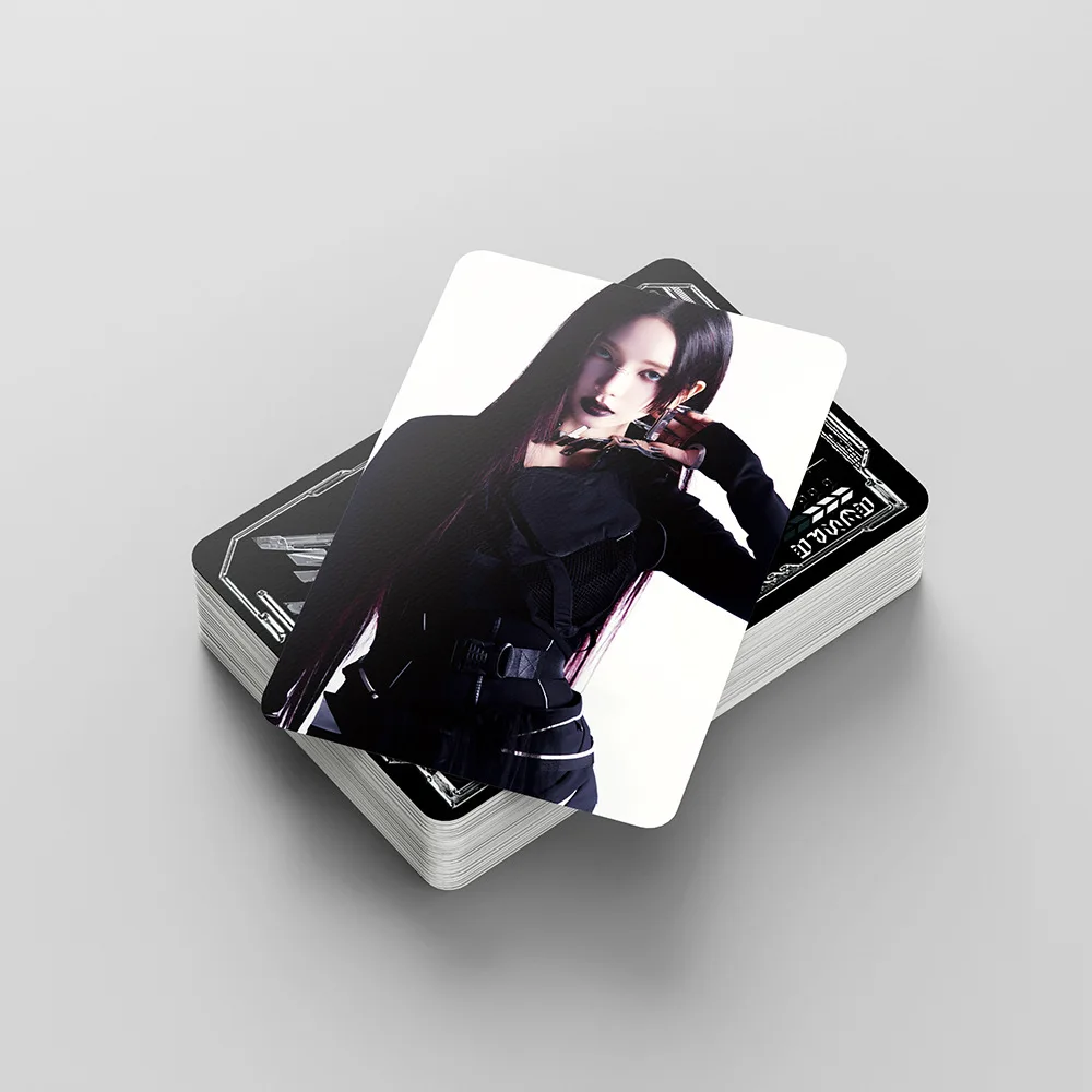 55 шт./компл. Kpop Idols зима NINGNING 5-й мини-альбом Whiplash в штучной упаковке карты с