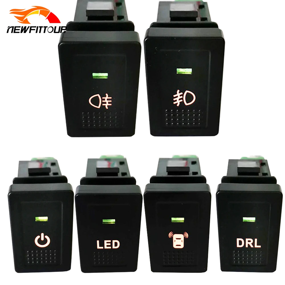 

Car Parking Sensor Radar Power LED DRL Front Rear Fog Light Switch For Suzuki SX4 Swift Grand Vitara 2006-2012 Auto Accessories