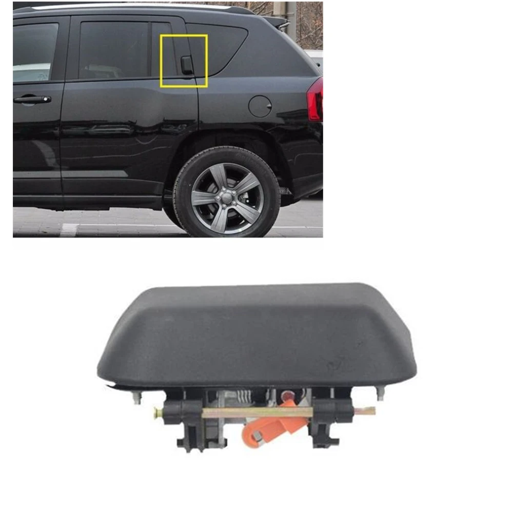 

Наружная ручка левой задней двери для Jeep Compass 2007-2016, черная 05115827AF