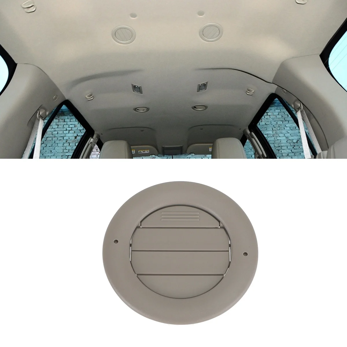 

New Headliner / Ceiling Roof Air Vents for Ford Explorer 11-15 , Flex 09-12 ,Lincoln MKT 2010-2012 8A8Z-19893-CA
