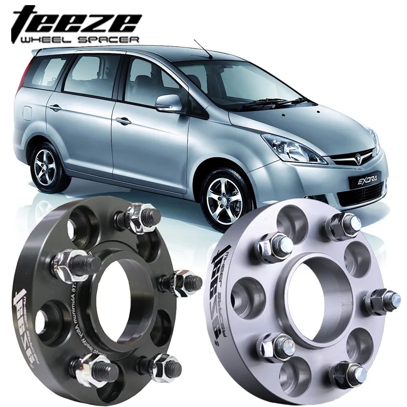 

TEEZE 2pcs 15-35mm PCD 5x114.3 CB 67.1mm Aluminum Alloy Wheel Spacers Adapters For Proton Exora Inspira Perve Suprima S