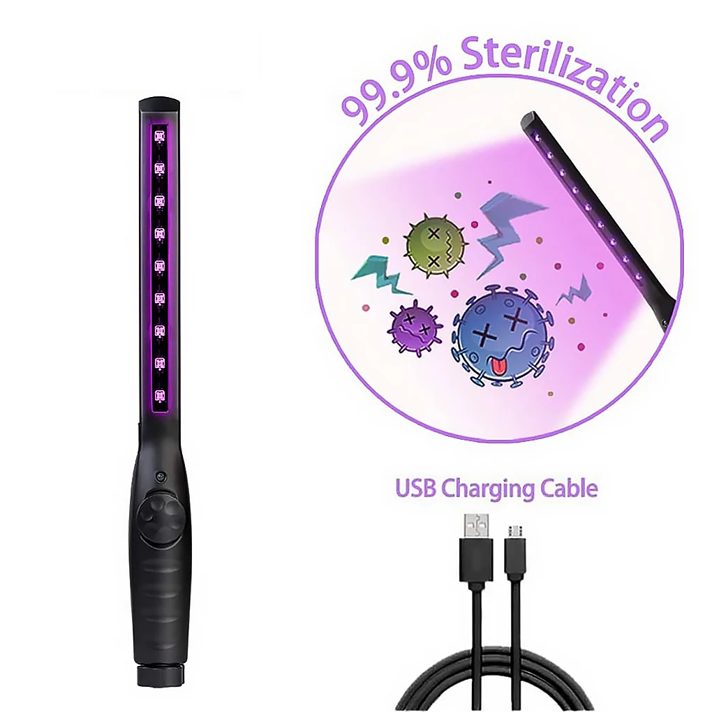 

Светодиодсветодиодный УФ-лампа Handh для туалета, устройство для удаления запахов, длина волны 270 нм