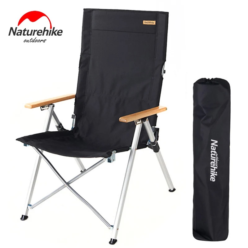 Купи Naturehike Camping Chair Ultralight Tourist Chair Folding Chair Relaxing Picnic Chairs Beach Chair with Backrest Fishing Chair за 5,880 рублей в магазине AliExpress