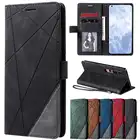 Кожаный чехол-бумажник для Xiaomi Redmi 10 9 9A 9C 9T Note 10 10S 10 Pro 9 Pro 8T 7 Mi Poco X3 X4 NFC M4 Pro 11 Lite 11T