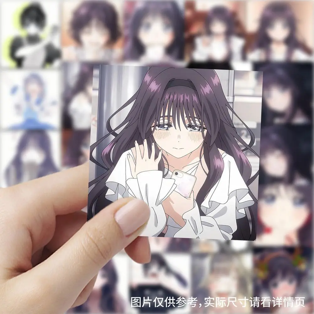 Фото Tsumugi Rintaro аниме наклейка Kaoru Hana Wa Rin To Saku канцелярские наклейки мультфильм справочник водонепроницаемые школьные принадлежности для студентов №2