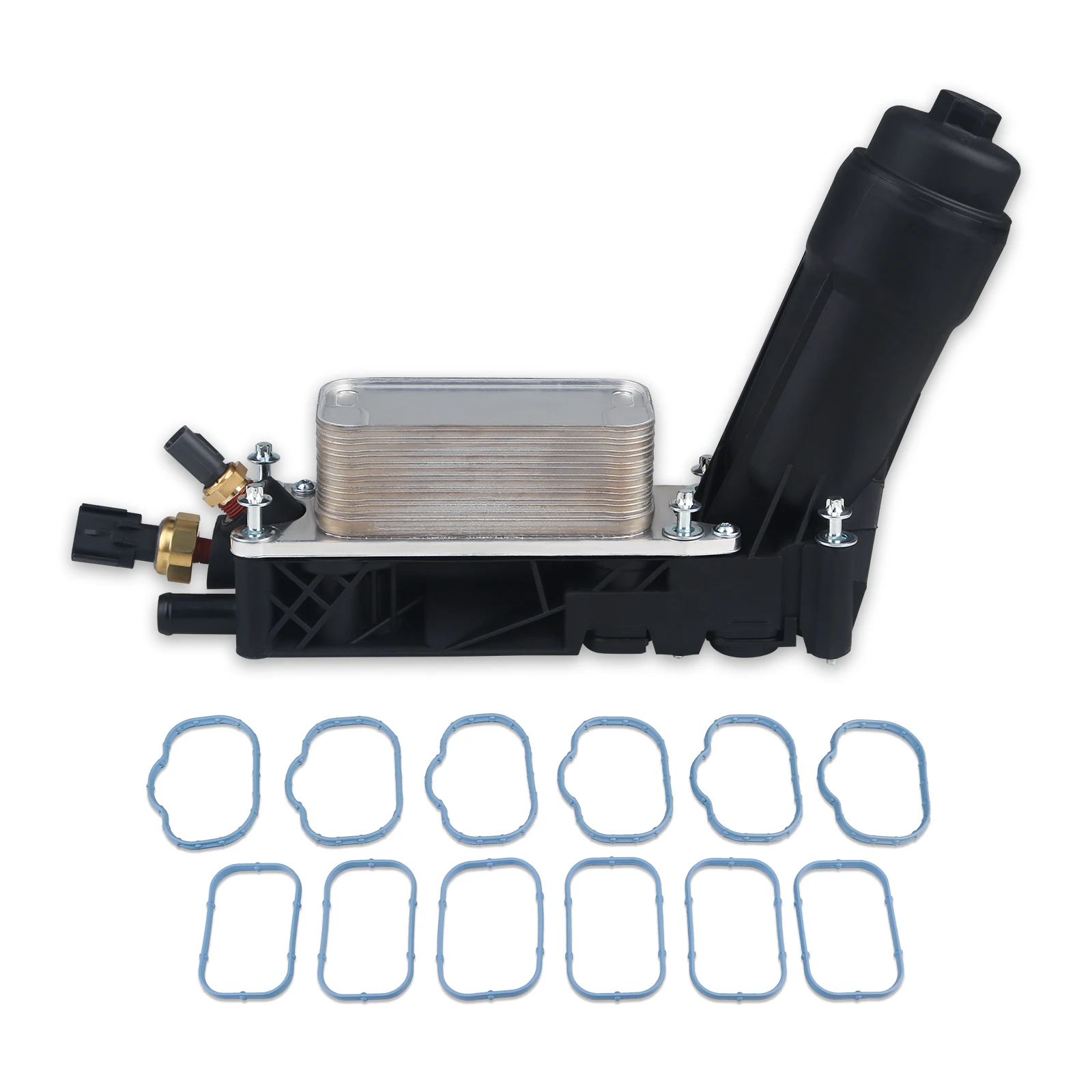 

Oil Cooler Filter Adapter with Intake Seals Kits or Jeep Wrangler 3.6L 11-13 Chrysler Dodge Jeep Engine Filter 5184304AE