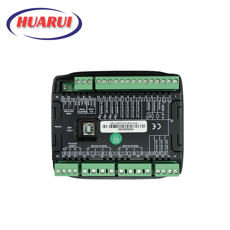 Контроллер электростанции HGM4020N HGM4010N генераторная установка с ЖК-дисплеем