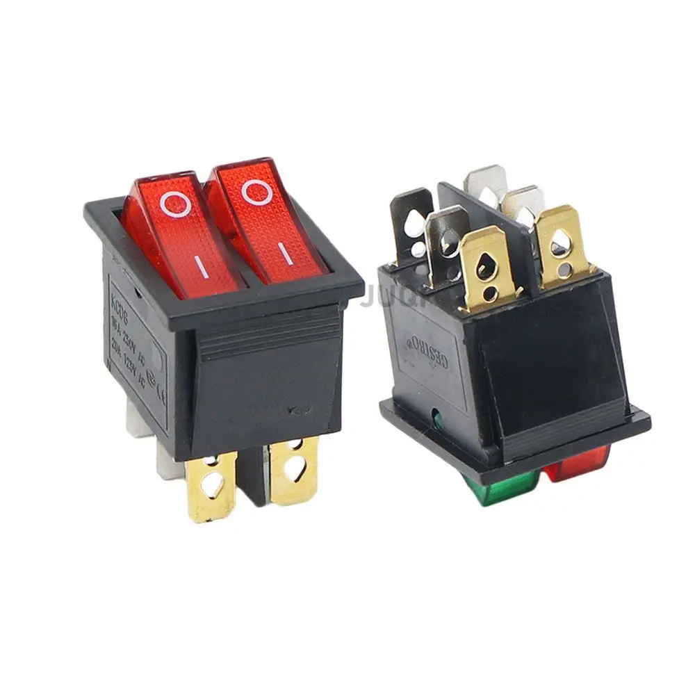 4 шт. водонепроницаемый самосброс светильник кой 2 Позиции двойной клавишный