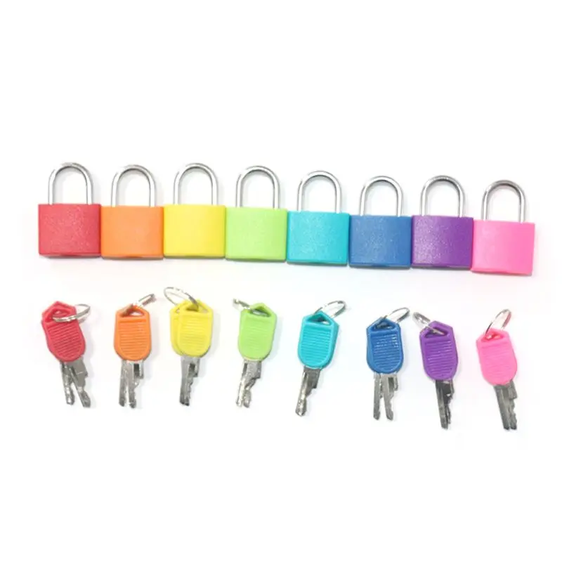 

New Colorful Montessori Locks Keys Set Kids Children Learning Mini Locks with Keys