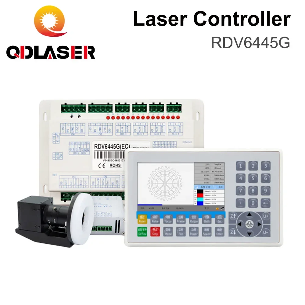 

QDLASER Ruida RDV6445G + CCD камера для лазерного станка CO2