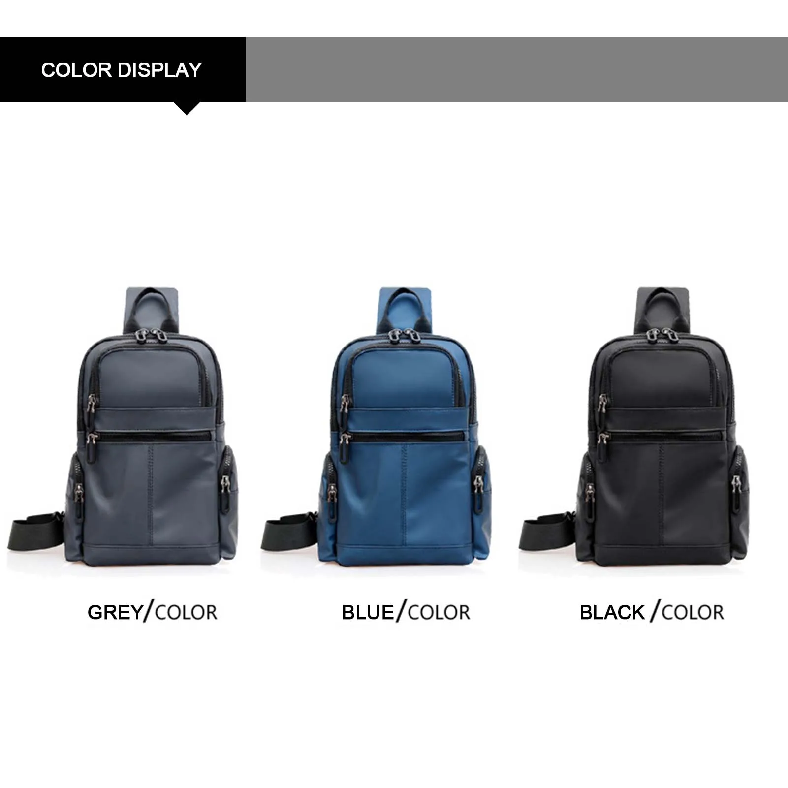 Men's Waterproof Daypack Bags Waterproof Crossover Bag For Men