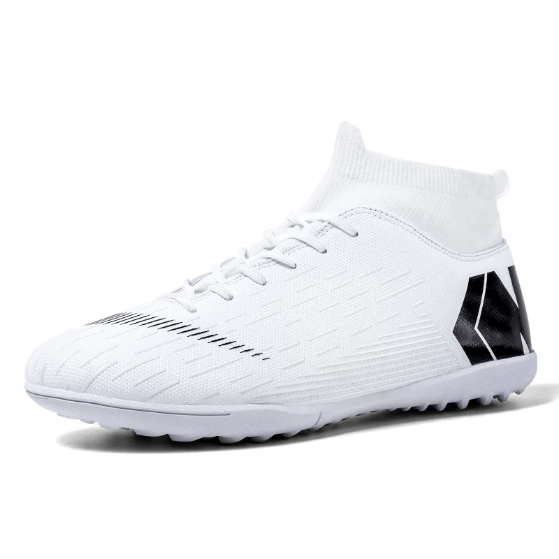 

FEDEX 888 Soccer Shoes Men and Women’s High-top Sock Boot Sneakers Spike Turf Flat Rubber Competition Training Shoes