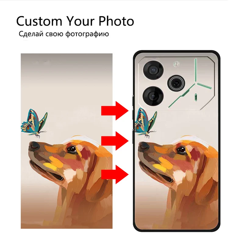 Чехлы на заказ для Tecno Pova 6 Pro Neo 3 2 5 мягкие блестящие Силиконовые чехлы с дизайном