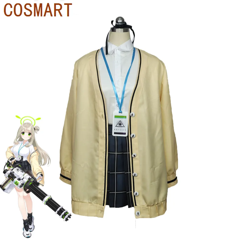 

COSMART Game Blue Archive izayoi nonomi Cosplay Costume Japanese High School Uniform Jk Dress Suit Coat Shirt Skirts Custom Made