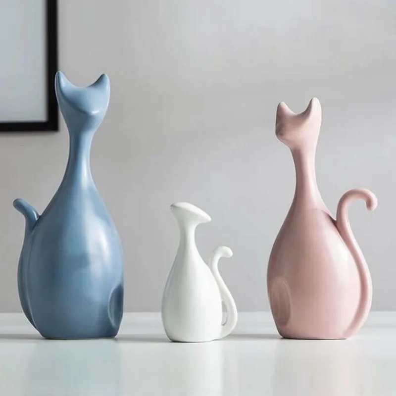 

Nordic wine cabinet decoration a cat decoration bookshelf bookcase creative living room indoor decoration