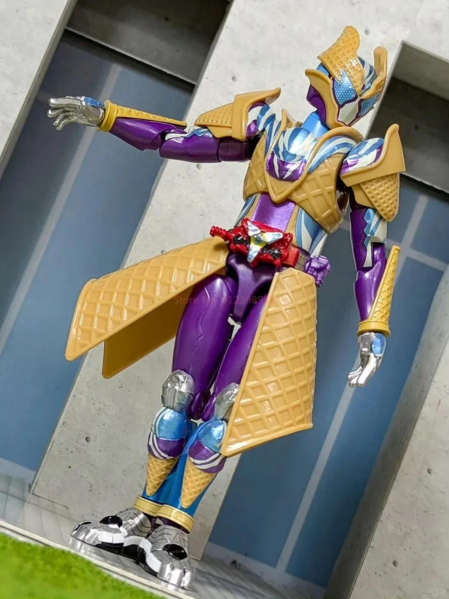 Фото Bandai натуральная Kamen Rider GAVV Shokugan Toy SOU DOU Series 3 GV03 аниме фигурка Bitter Gavv Valen Vram сборная модель украшения №5