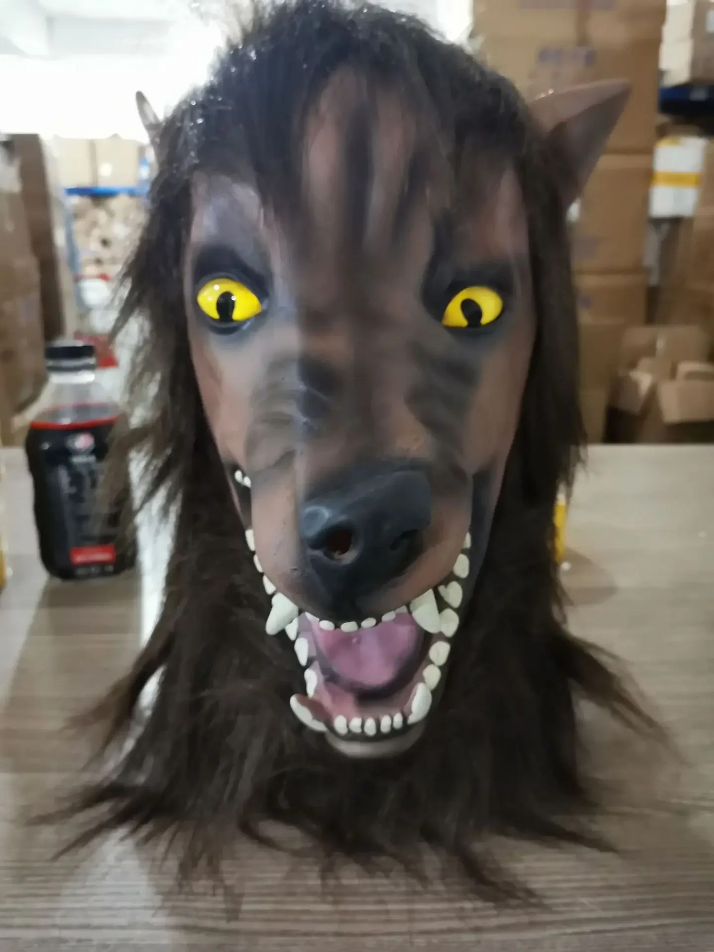 Маскарадная маска на Хэллоуин Кот и Волк Монстр Принц Косплей Трюк Карнавальная