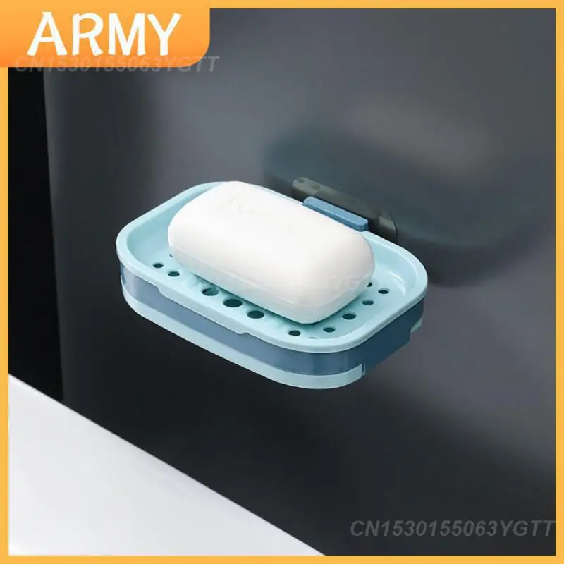 

1 шт., двухслойная сушилка для мыла и мыла, не оставляющая следов