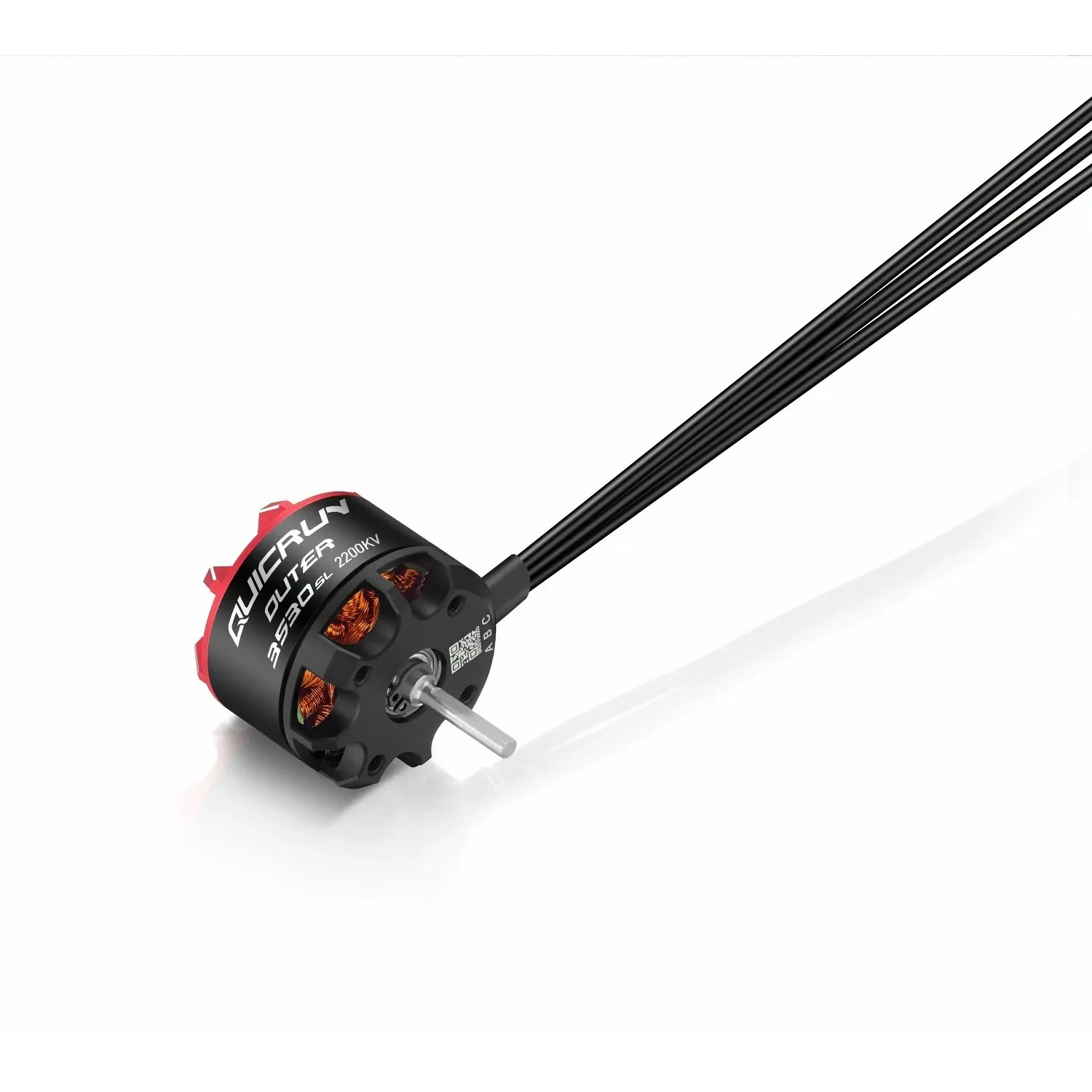 Фото Бесколлекторный мотор VoltSHobbywing Quicrun Outer 3530 SL 1700KV 2200KV для радиоуправляемых машин и грузовиков масштаба 1/10 и 1/12 №3