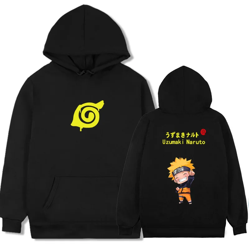 

Anime Hoodie Naruto Print Student Sweatshirt Hoodies Women Winter Clothes Women Kawaii Clothes Japanese Fashion