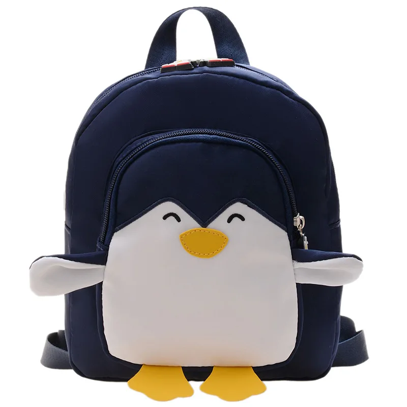 

Children's Shoulder Bag Cartoon Penguin Kindergarten Schoolbag Boys And Girls Backpack Mochila Escolar School Bags Plecak Rugzak
