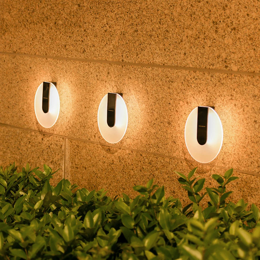 

16Leds Solar Wall Light Solar fence Light Acrylic night light Outdoor Waterproof Garden Lamp For landscape Yard Street Decor