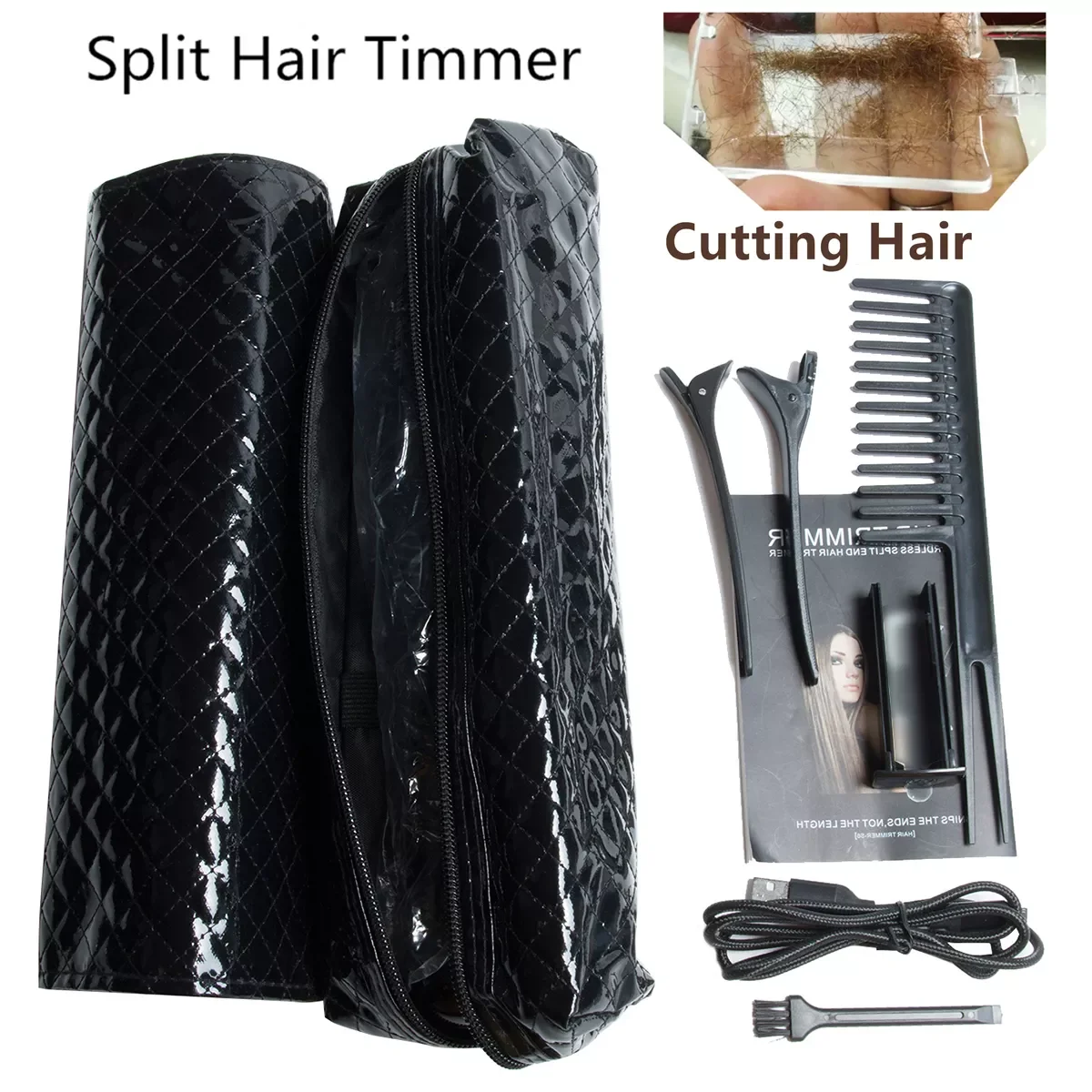 

Electric Split Trimmer Ends Professional Cordless USB Charging Hair Trimmer Salon Tool Cutting Hair Clipper Ends Split Cutting