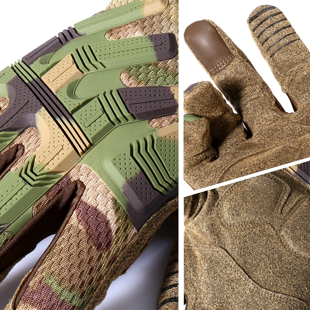 Тактические велосипедные перчатки для сенсорных экранов уличные армейские