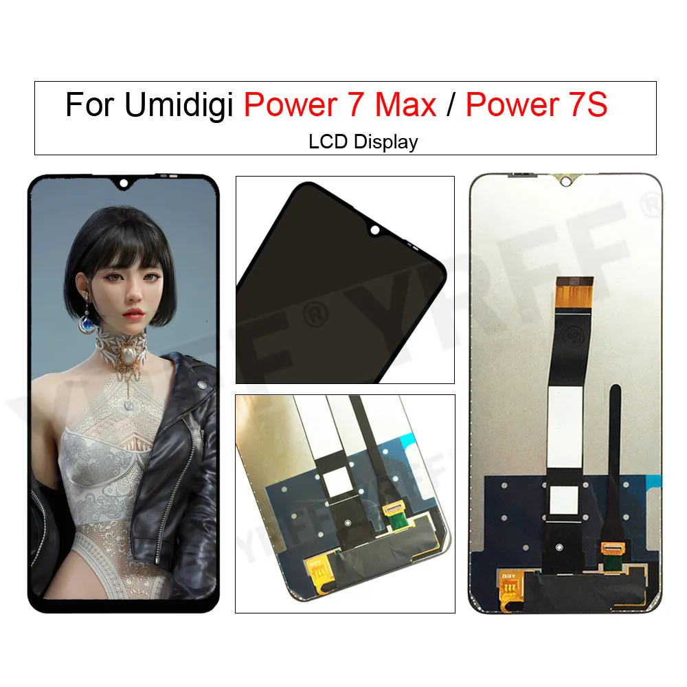 

For Umidigi Power 7S LCD Display +Touch Screen Digitizer Assembly For Umidigi Power 7 Max LCD Display Screens+Free Tools
