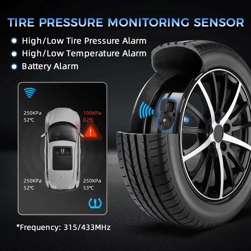 1 шт. автомобильный TPMS 433 МГц новый 53474795 53305555 68105280AF 68313387AB датчик давления в шинах для 2015-2016 Jeep Renegade (art.: 3920d020000f4) - 3920d020000f4