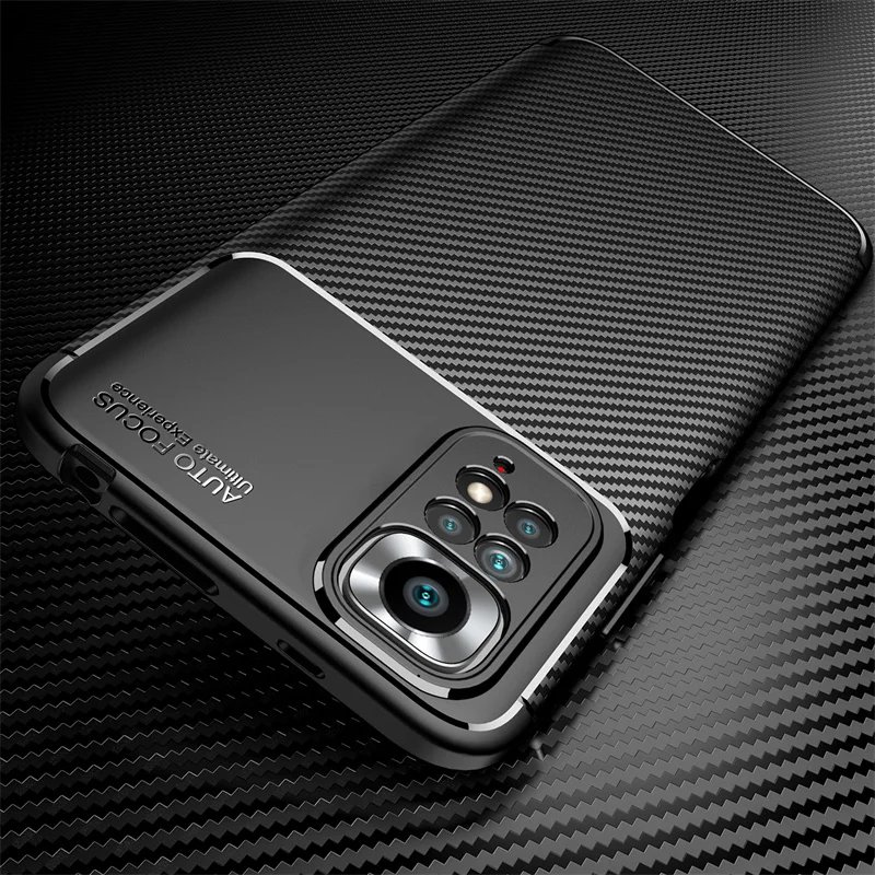 For Cover Xiaomi Redmi Note 11 Case For Redmi Note 11 Cover Shockproof Phone Bumper Soft TPU Cover For Redmi Note 11 11S Fundas