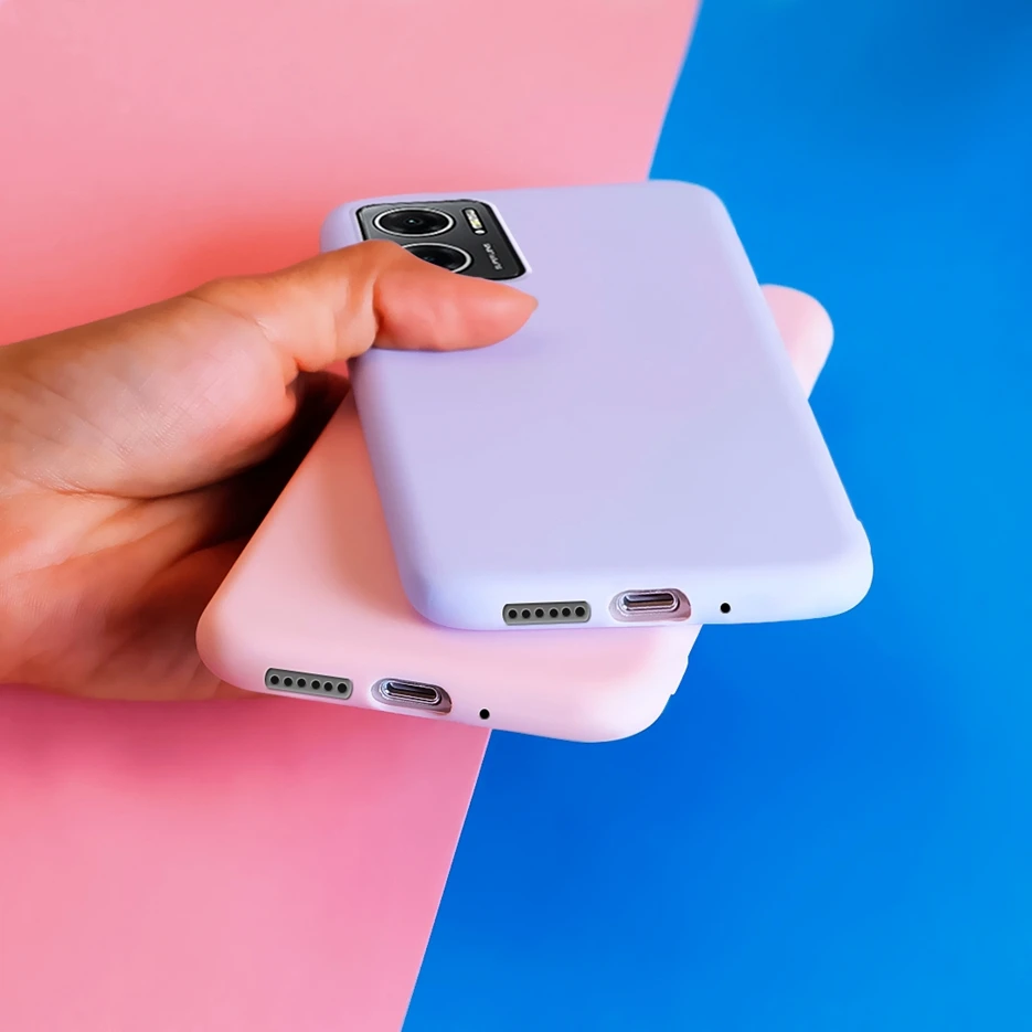 Чехол для Xiaomi Redmi Note 11E новинка 2022 мягкий чехол из жидкого силикона милый яркий Pro