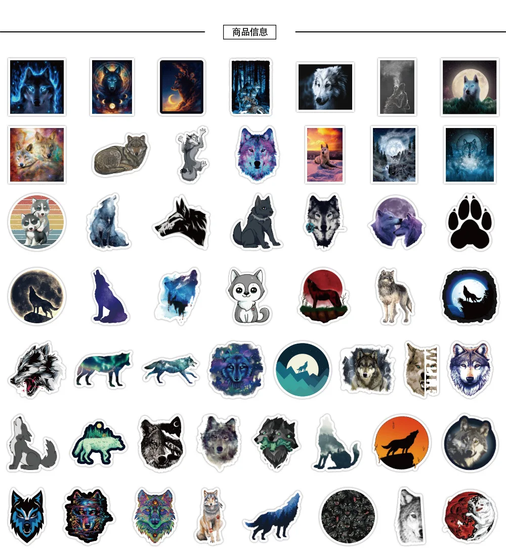 10/30/50 шт. наклейки в виде животных | Игрушки и хобби
