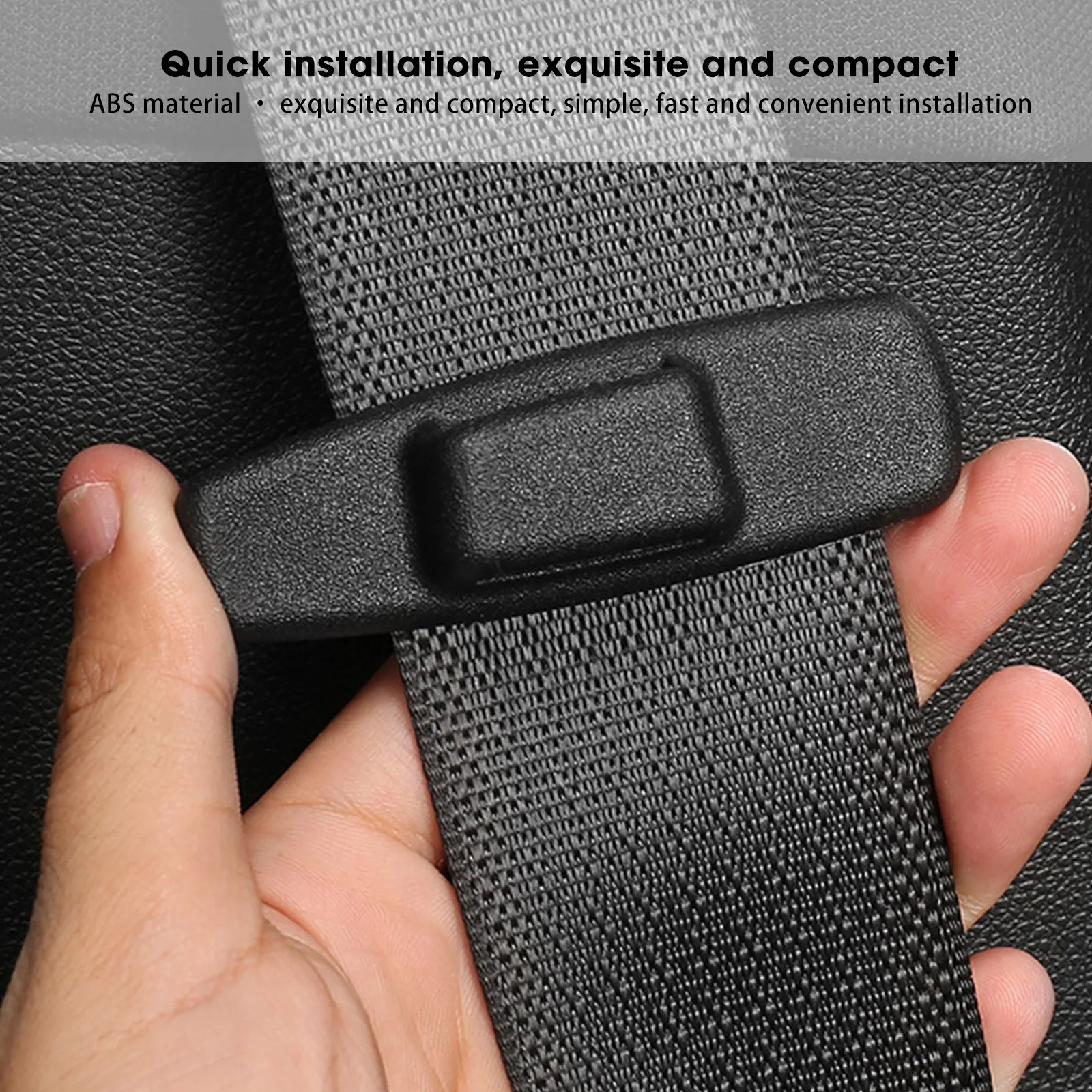 

Strong Car Safety Belt Protection Clip Plastic Seat Belt Clamp Buckle Adjustment Lock Fastener