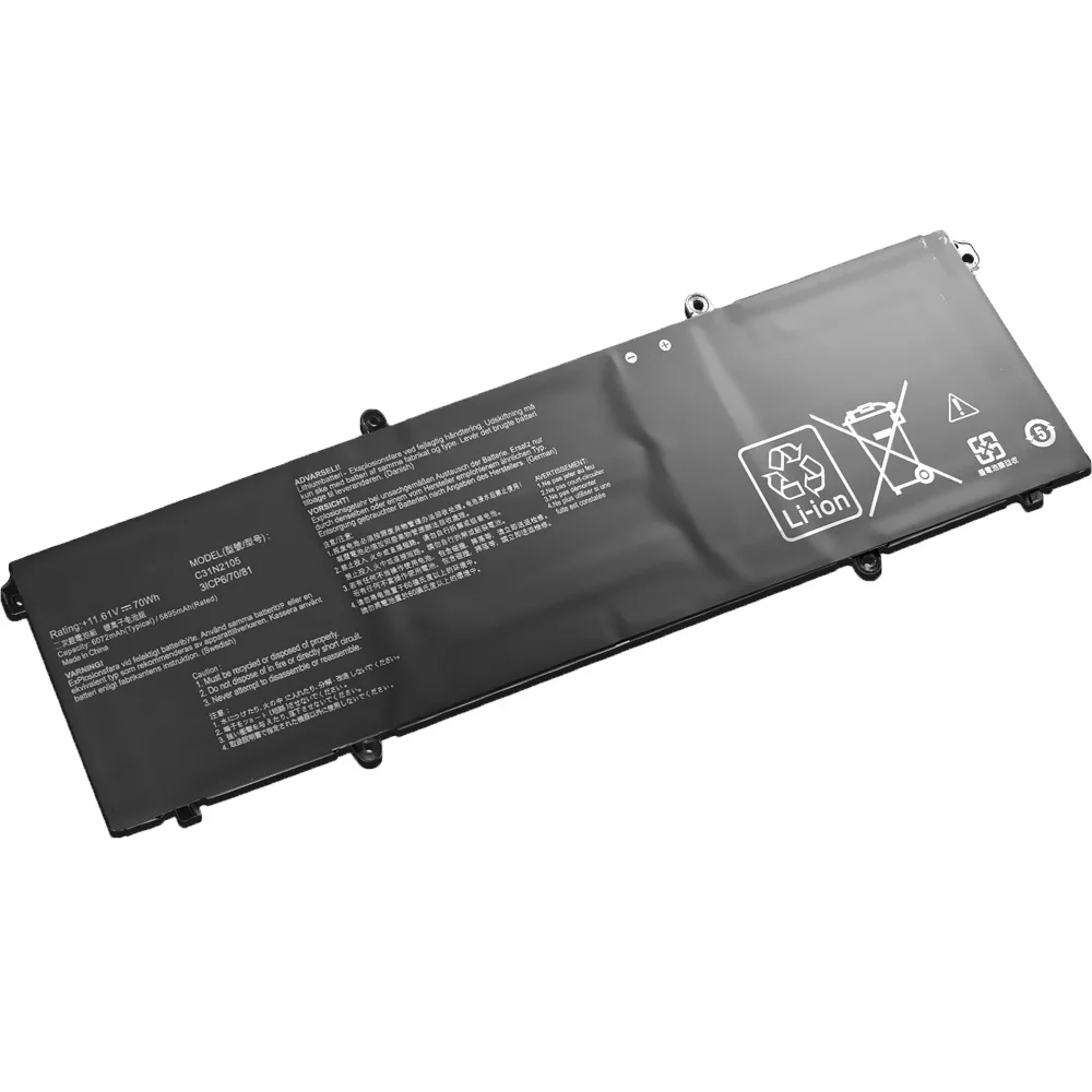 C31N2105 11 61 V 70Wh Аккумулятор для ноутбука ASUS 15 K3502ZA K3402Z K3502Z S4600/S5600F -1 Series