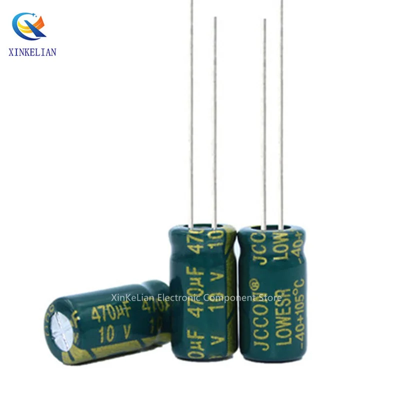 

10V Aluminum Capacitor 220UF 470UF 680UF 1000UF 1500UF 3300UF High Frequency Low ESR