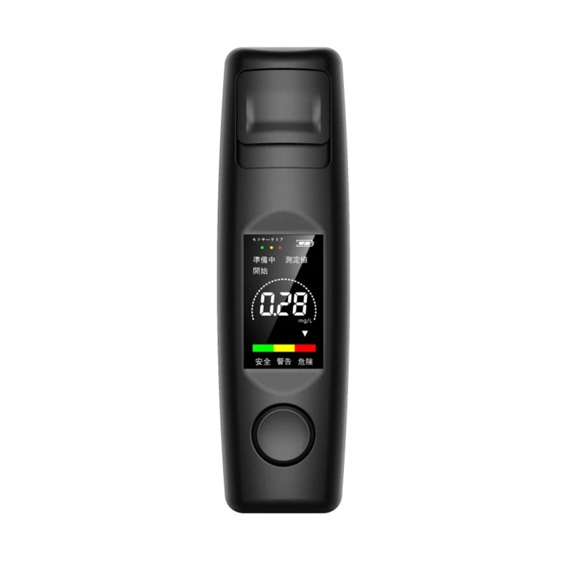 

Non-Contacting Alcohol Detector Portable Handheld Breathalyzer with LCD Display Quick Response Breath Blow Tester