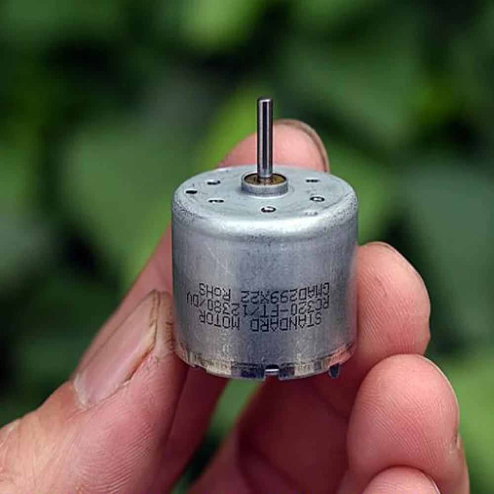 Стандартный двигатель постоянного тока RC320-12380 Micro 320 Щетка из драгоценного