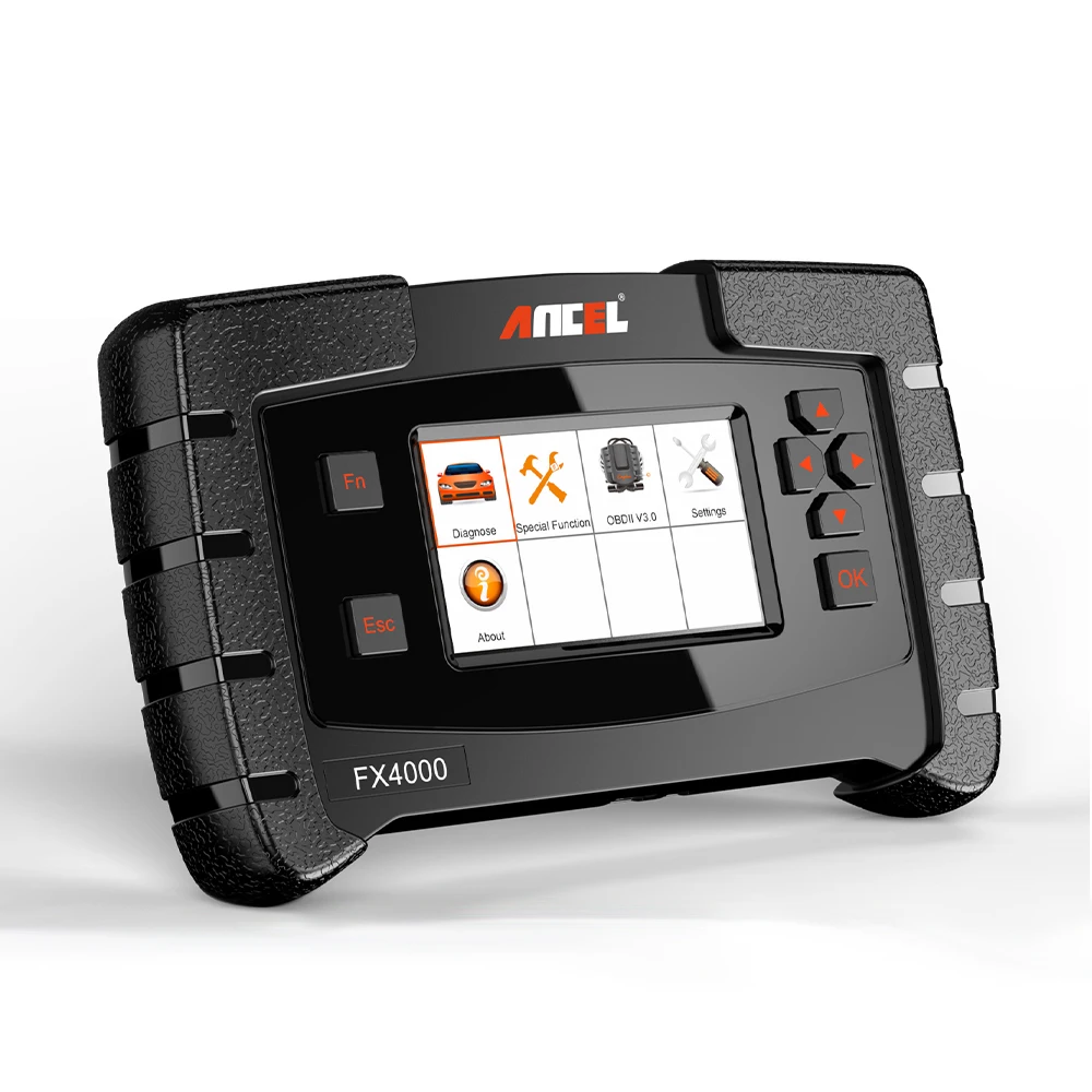 Профессиональный автомобильный диагностический инструмент Ancel FX4000 система передачи SRS ABS EPB сброс масла OBD2 автомобильный сканер автомобильный считыватель кодов